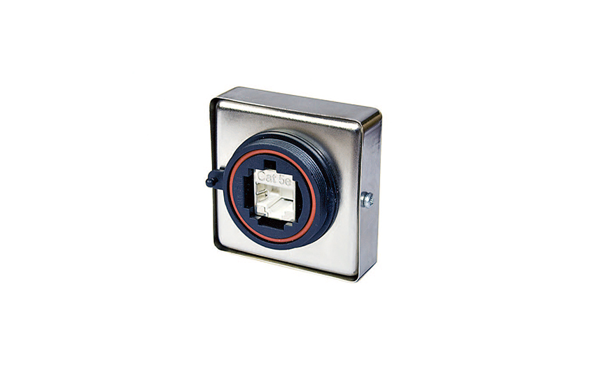 RJ45连接器PX0888面板安装连接器