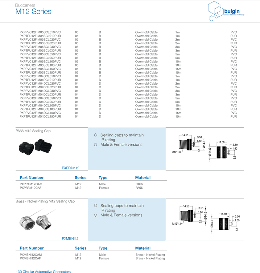 M12A编码母头焊线式连接器型号 M12A编码母头焊线式连接器型号